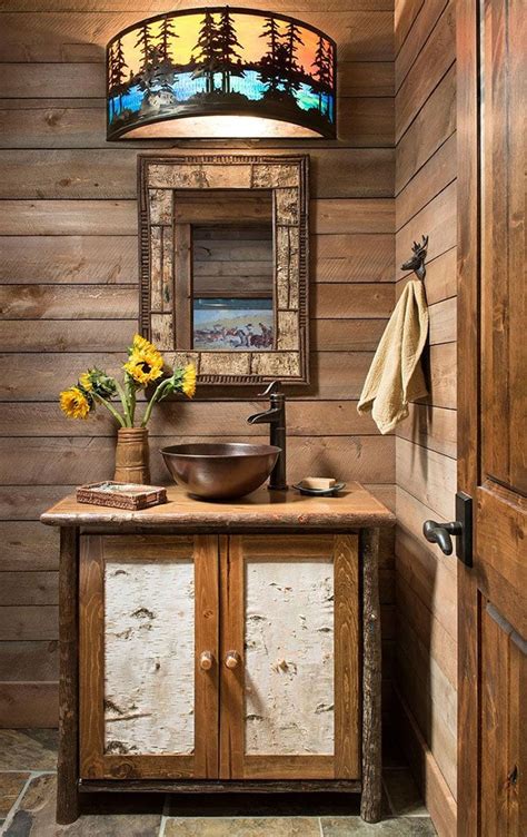 11 Country Rustic Bathroom Decor Ideas Images