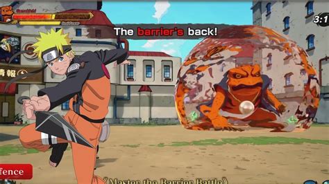 Naruto To Boruto Shinobi Striker Barrier Battle Mode Gameplay And