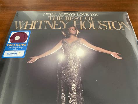 Whitney Houston I Will Always Love You The Best Of Whitney Houston Lp Limited Edition Dark