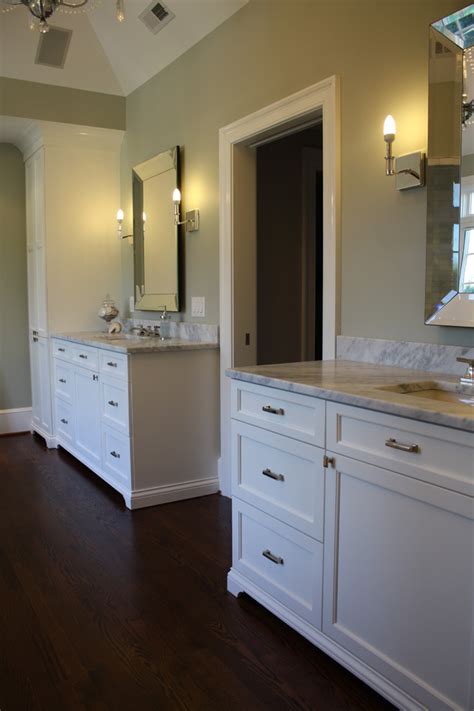 Maybe you would like to learn more about one of these? Matching his and her master bath vanities and towers ...
