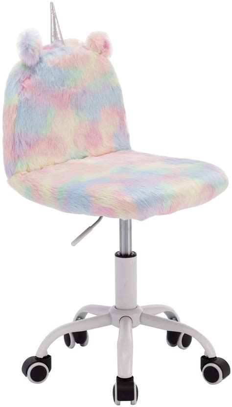 It's available in several colors including. girls desk chair