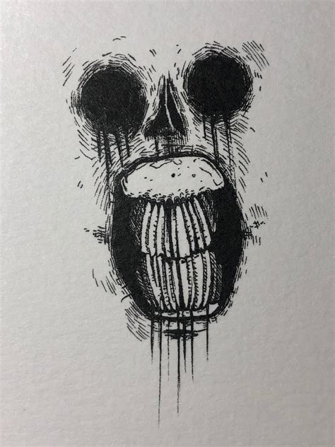 A Creepy Sketch I Did Not Too Long Ago Rsketches