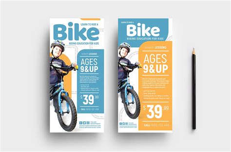 Download Free Children's Cycling Templates for Photoshop & Illustrator - BrandPacks