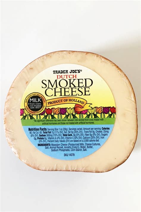 Dutch Smoked Gouda Cheese 5pound Best Cheeses From Trader Joes