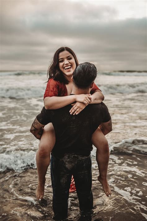 This Couple Met Right Before Taking These Sexy Beach Photos Popsugar