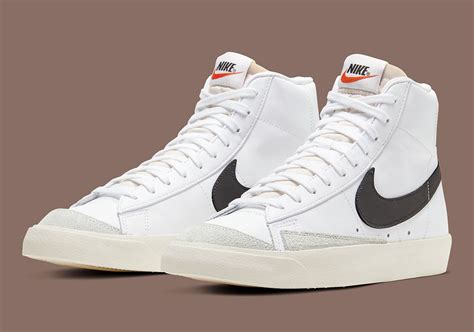 the nike blazer mid 77 continues to swap swoosh colors with baroque brown mens fashion shoes