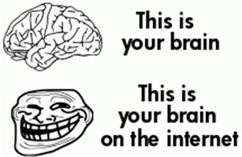 Brain Internet Meme Troll Face Rage Comics Viral Humor Funny T Shirt Tee S 2xl Ebay