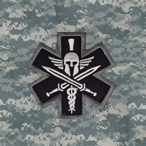 00045 Msm Tactical Medic Spartan Patch Swat Airrattle
