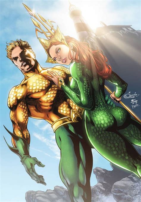 Aquaman Mera By Diabolumberto Marvel Dc Comics Mera Dc Comics