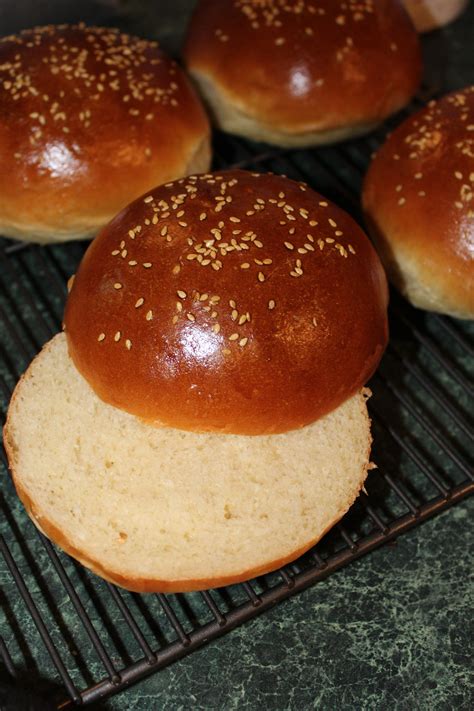 Best Ever Homemade Burger Buns In The Kitchen With April