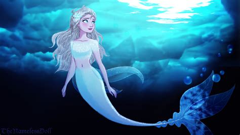 Elsa As A Mermaid Frozen Photo 43933811 Fanpop