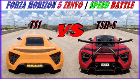 New Zenvo Ts1 Vs Zenvo Tsr S Forza Horizon 5 Top Speed Acceleration