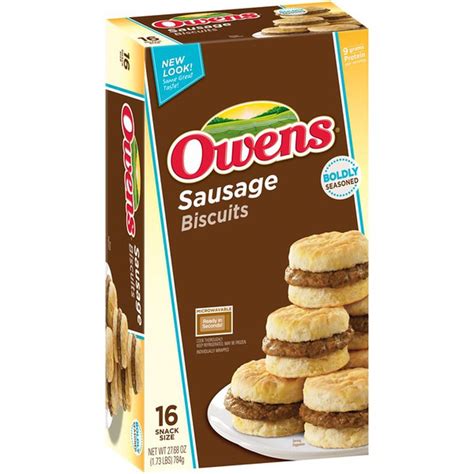 Owens Sausage Biscuits 2768 Oz Instacart