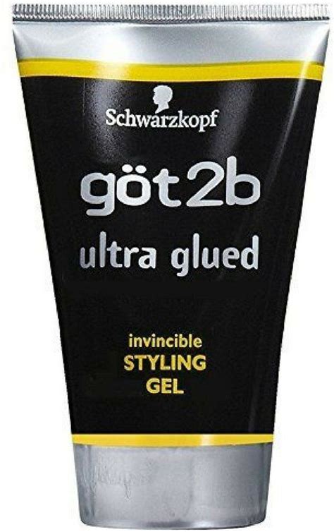 Got2b hair gel 150ml glued ultra. got2b Ultra Glued Invincible Styling Gel 1.25 oz (With ...