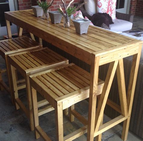 Outdoor Bar Table Design Hawk Haven