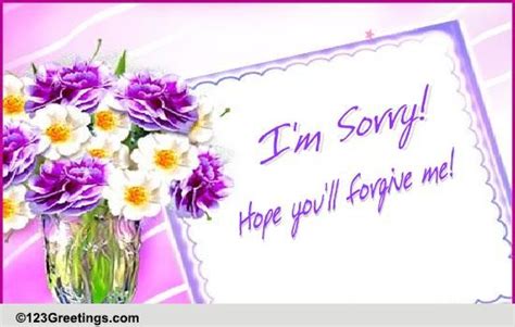 Forgive Me Free Sorry Ecards Greeting Cards 123 Greetings