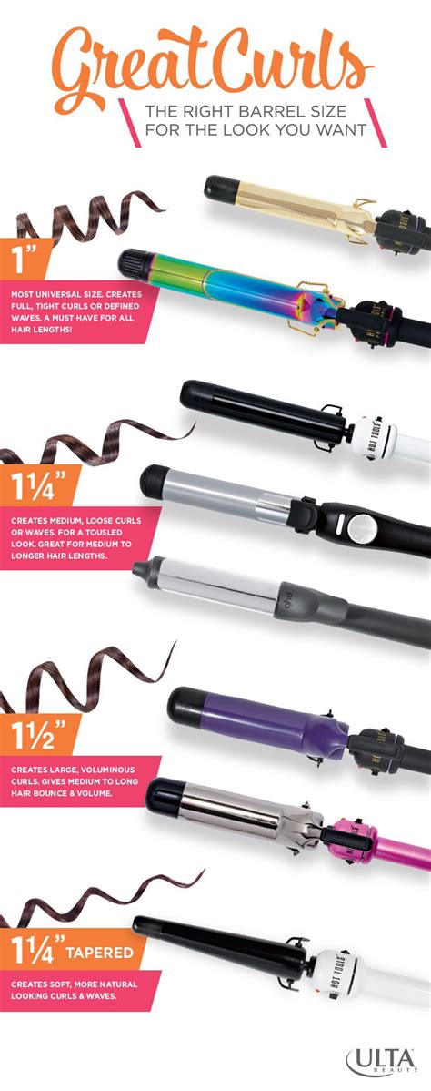 The ceramic hair waver can help you make your hair curling at home easy and safe. Best 25+ Curling iron size ideas on Pinterest | Curling ...