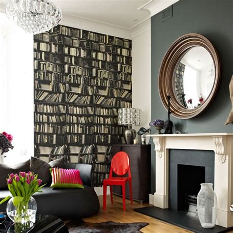 See more ideas about wallpaper bookcase, home decor, bookcase. Bookshelf wallpaper | wallpaper designs | housetohome.co.uk