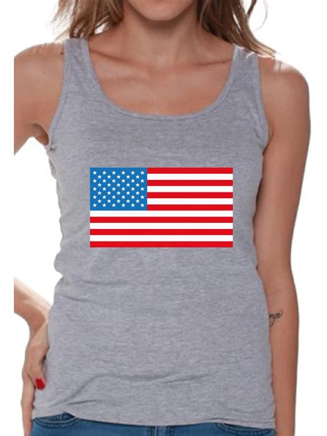 Awkward Styles Women S American Flag Graphic Tank Tops Usa Flag Patriotic