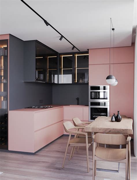 ruang dapur pink
