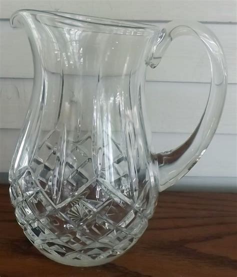 Waterford Lismore Crystal Pitcher By Vanjewelers On Etsy