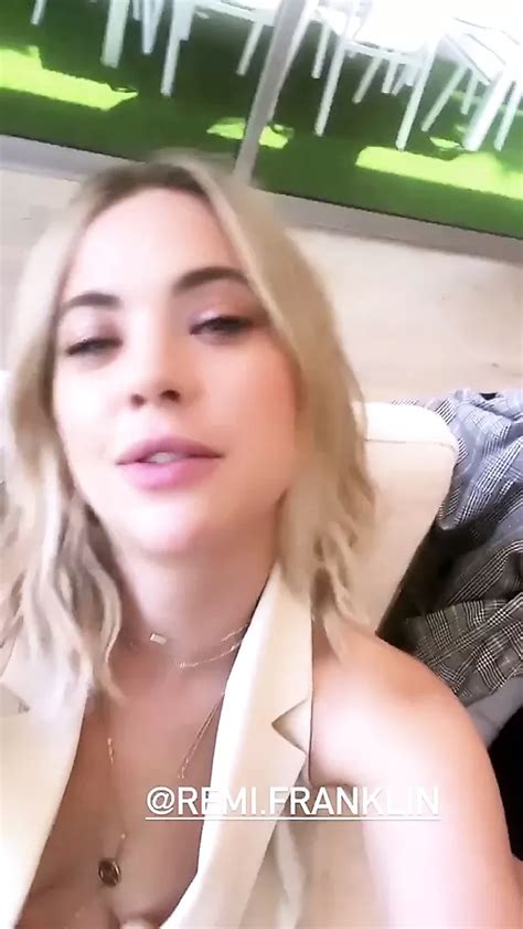 Ashley Benson Sexy Selfie Video Exposes Nipple Xhamster