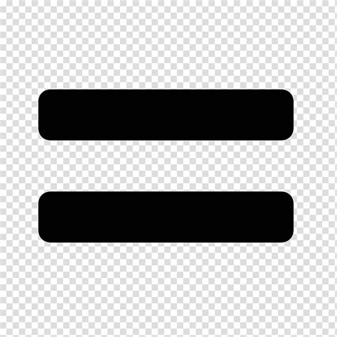 Equals Sign Equality Computer Icons Equals Transparent Background Png