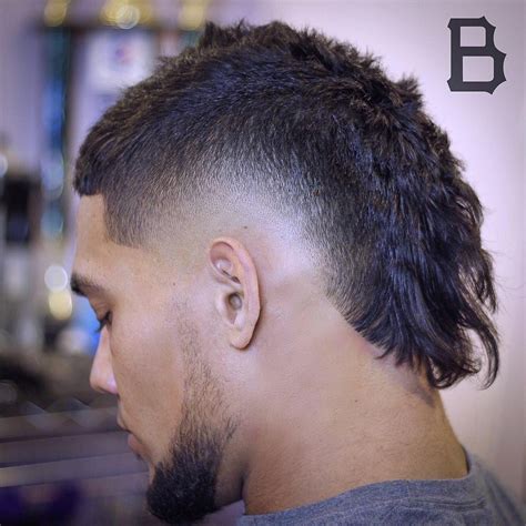 With a taper fade on the sides and back, guys can cut a short. Pin by Marisa Romo on Steelers baby (With images) | Mohawk ...