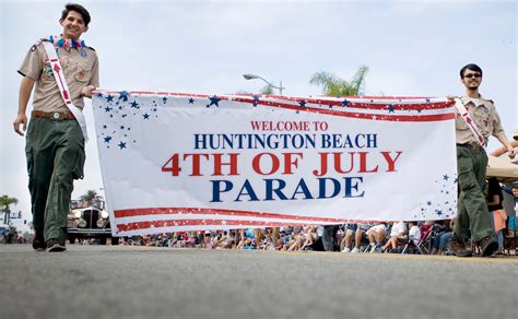 Huntington Beach Shows Its Patriotic Spirit Orange County Register