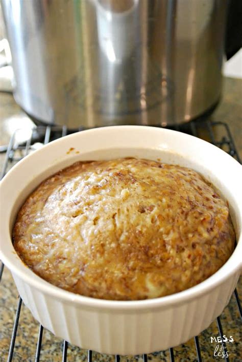 Instant Pot Banana Bread Easy Pressure Cooker Recipe Mess For Less