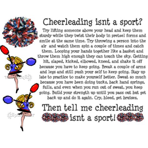 Cheerleading Sport Argument Essay