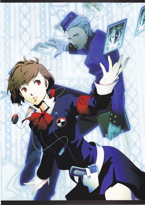 Female Protagonist And Teodor Persona And 2 More Drawn By Soejima