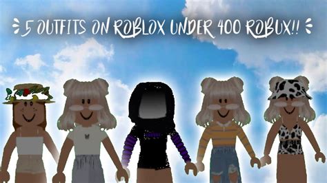 Roblox Outfit Ideas Under 400 Robux Daily Nail Art And Design