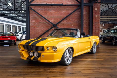 Ford Mustang Convertible Yellow 19 Richmonds Classic And Prestige