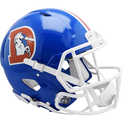 Denver Broncos Authentic Speed 1975 1996 Throwback Helmets Nfl