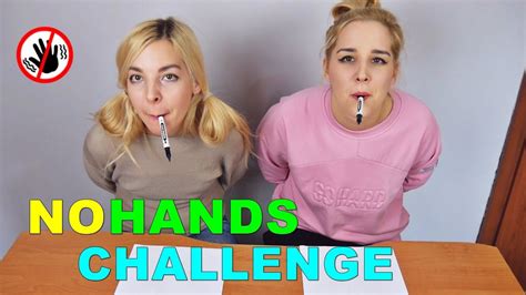 🖐️ No Hands Challenge 🖐️ Youtube