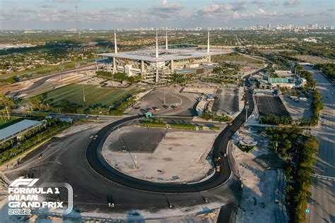 Gp De Miami Divulga Fotos E Mostra Andamento De Obras Para Receber F1