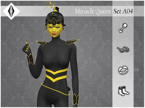 Aleniksimmers Miracle Queen Seta04 Sims 4 Black Hair Sims 4 Mods