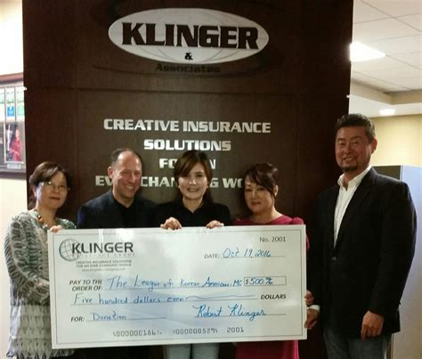 Klinger insurance group has selected their winning logo design. Klinger Cares | Klinger Insurance Group