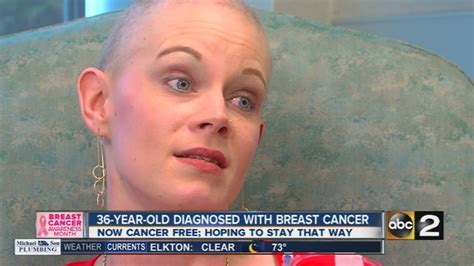 Year Old Woman Battles Breast Cancer Youtube