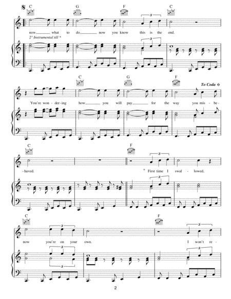 Youre Wondering Now By Amy Winehouse Digital Sheet Music For Piano