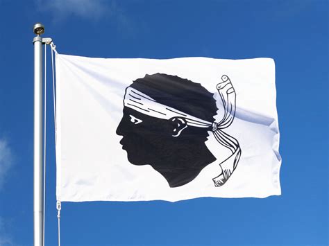 Korsika Flagge Korsische Fahne Online Kaufen Flaggenplatzde