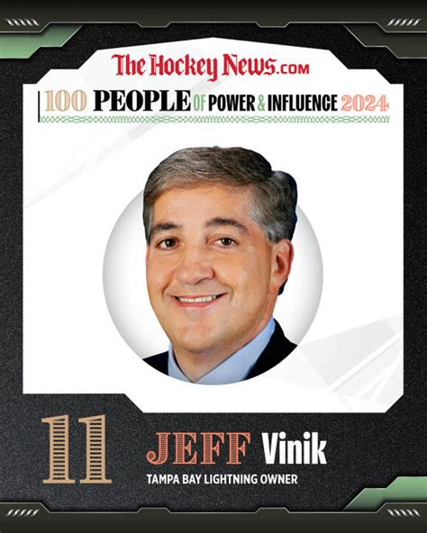 11 Jeff Vinik Tampa Bay Lightning Owner