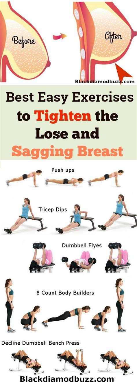 Sagging Breast Exercises Best Ways To Tighten The Loose And Sagging
