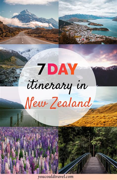 7 Days Itinerary In The South Island New Zealand You Could Travel
