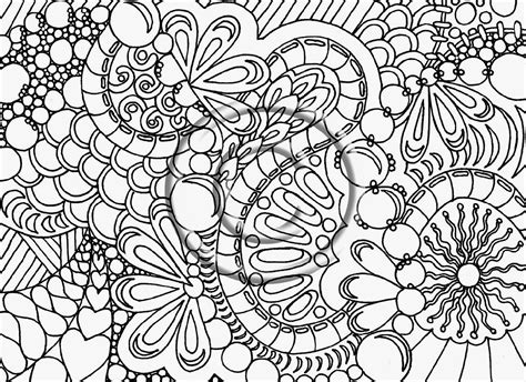 Large Print Coloring Pages For Adults At