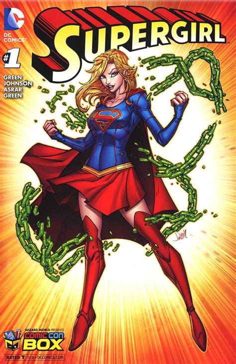 Comic Con Box Supergirl 1 Supergirl Comics Dc Comics Art