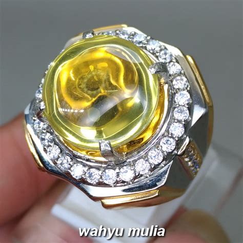 Maybe you would like to learn more about one of these? Batu Cincin Citrine kecubung Kinyang Kuning emas yakut ...