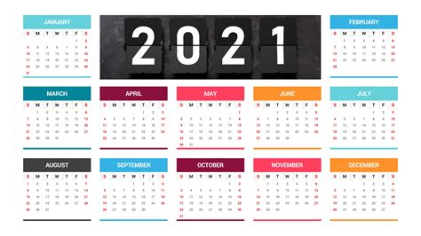 Calendar Template For Powerpoint