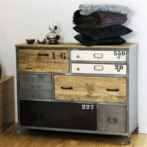 If you have a room that's decorated with furniture that's sleek and striking, adding a modern white dresser. 840 best images about Repurposed: industrial home on ...